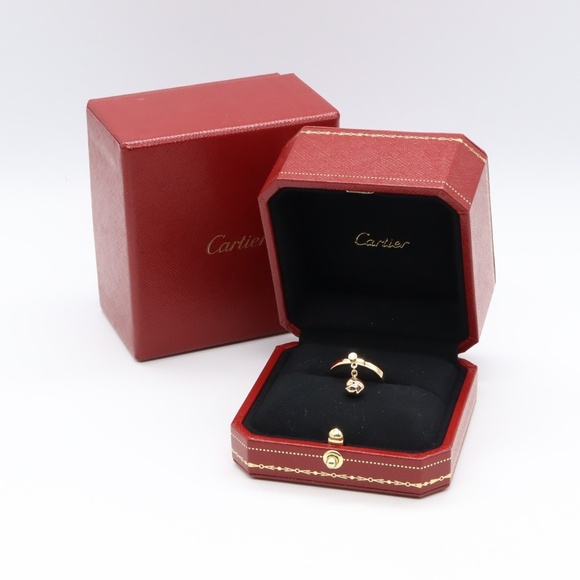 CARTIER Authentic 18k Gold Diamond Trinity Ring - Picture 8 of 9